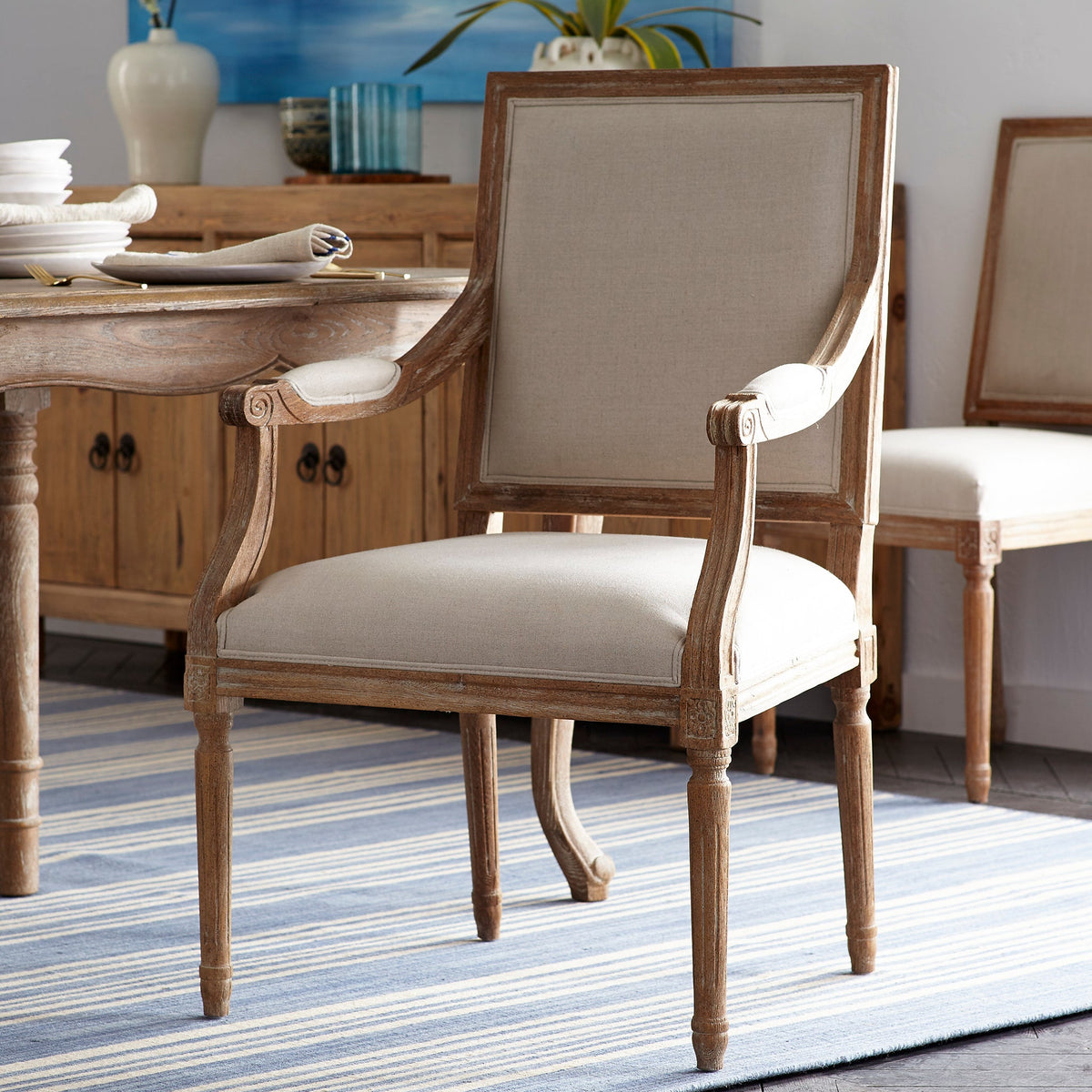 Chateau Chair With Arm - Wisteria