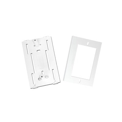 Soporte y tapa universal color blanco de PVC auto extinguible, para canaleta TEK100 (5595-10001) - TEK-100-UNI - TEK-100-UNI