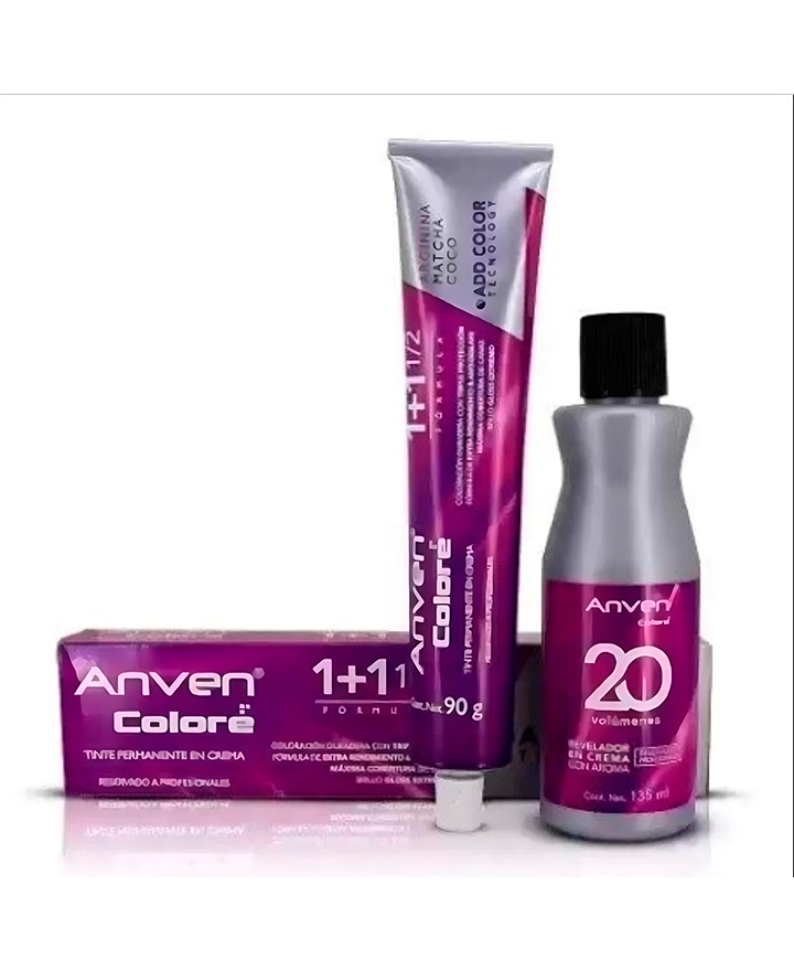 ANVEN TINTE 6NE RUBIO OSCURO NATURAL ESECIAL 90 GRS.