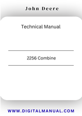 TM4544 - JOHN DEERE 2256 COMBINE TECHNICAL MANUAL