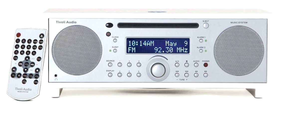 Tivoli Audio Mini System+ (hvit/sølv)