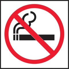 No Smoking Symbol- 6"w x 6"h Decal - UnitedSign