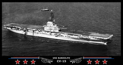 USS Randolph CV-15 Art Print