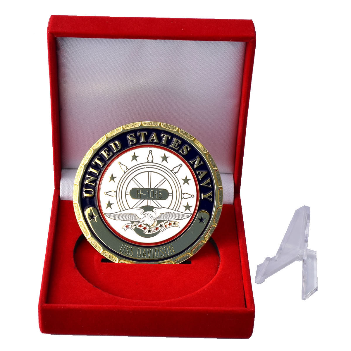 USS Davidson FF-1045 Navy Ship Plaque
