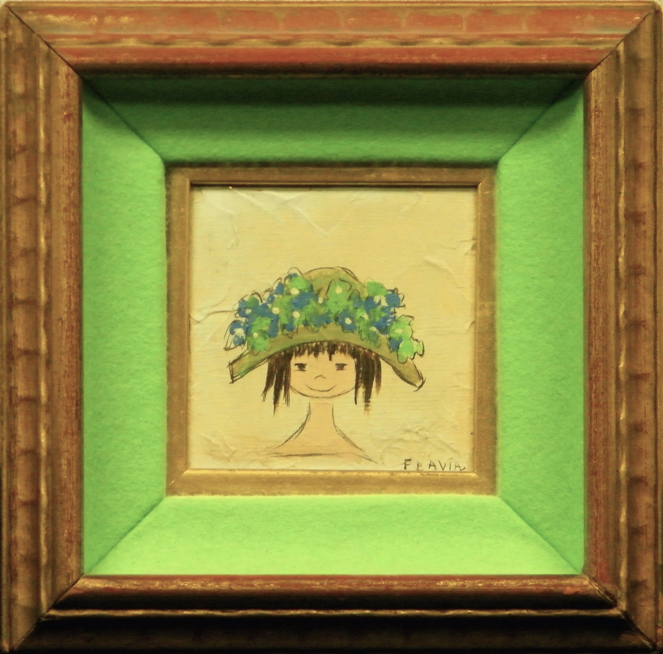 "Flower Girl" by Flavia Marie Weedn (1929-2015)