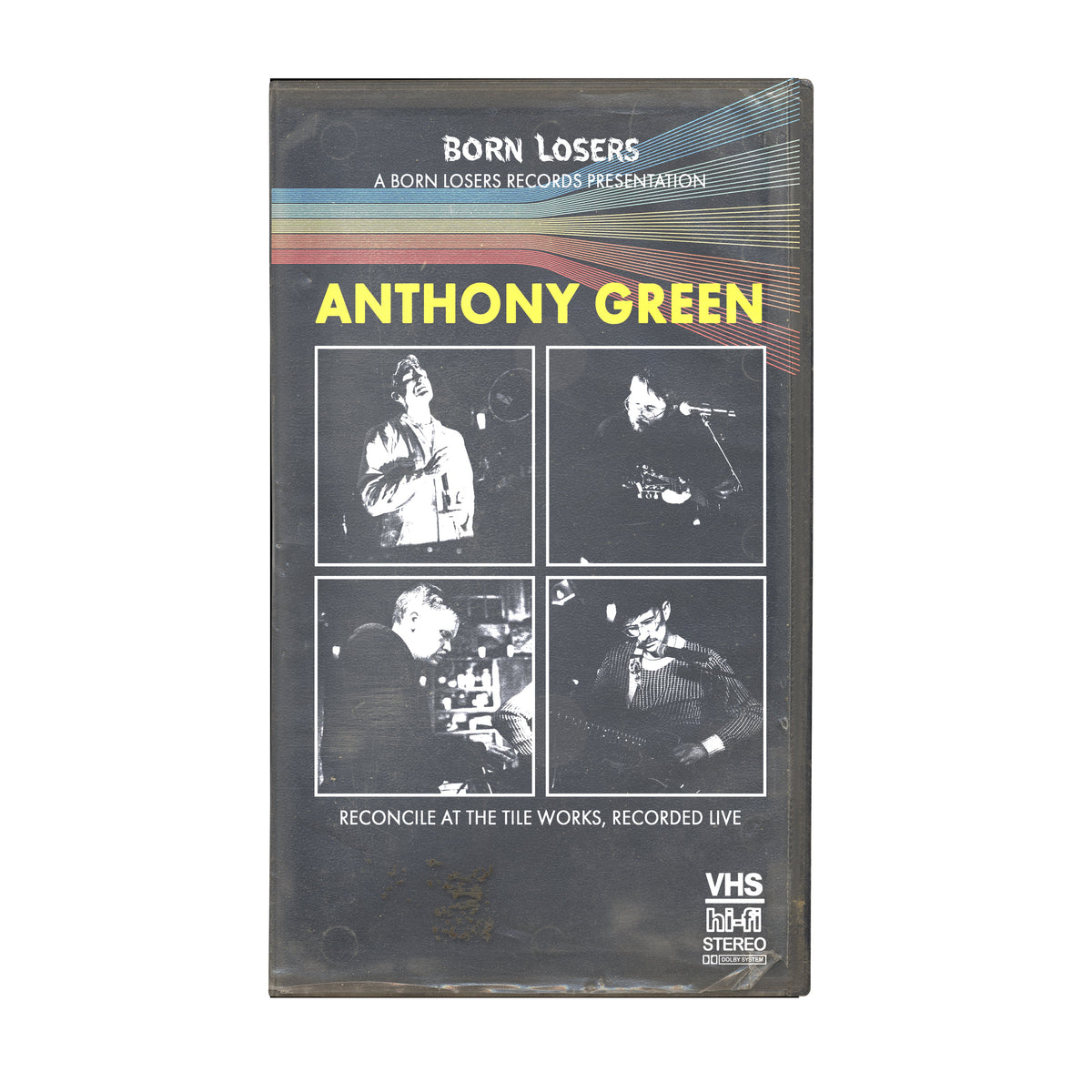 **PRE ORDER** Anthony Green - Reconcile At The Tile Works, Recorded Live VHS Tape