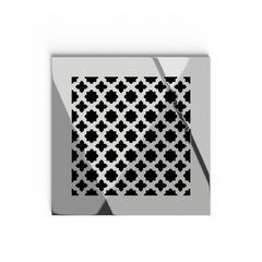 Venetian Vent Cover - Silver Mirror Collection