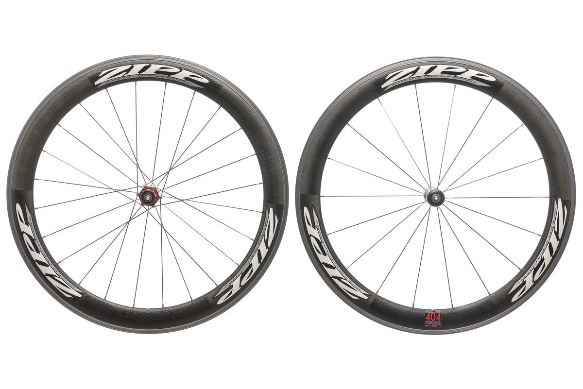 Zipp 404 Carbon Clincher 700c Wheelset drive side