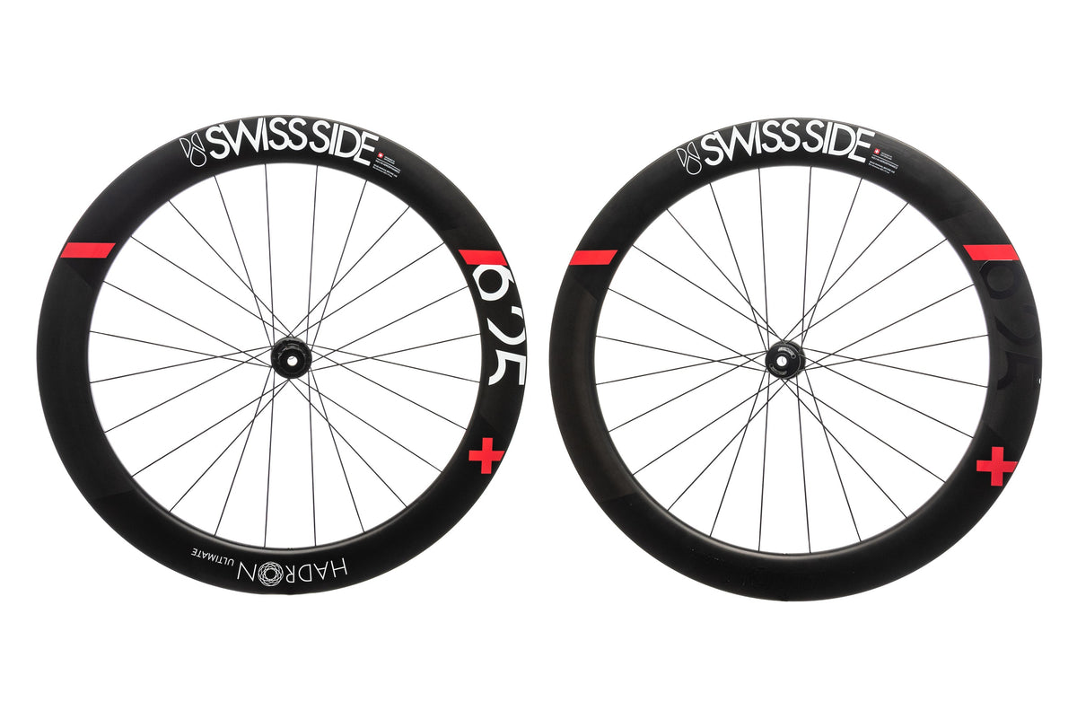 Swiss Side Hadron Ultimate 625 Disc Carbon Tubeless 700c Wheelset drive side