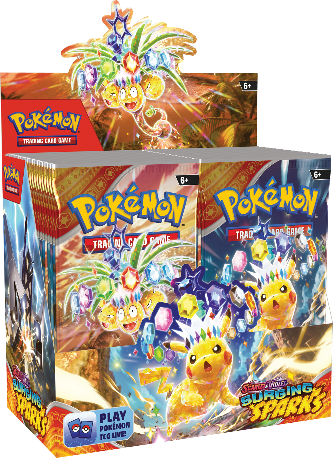 Package for Surging Sparks booster display