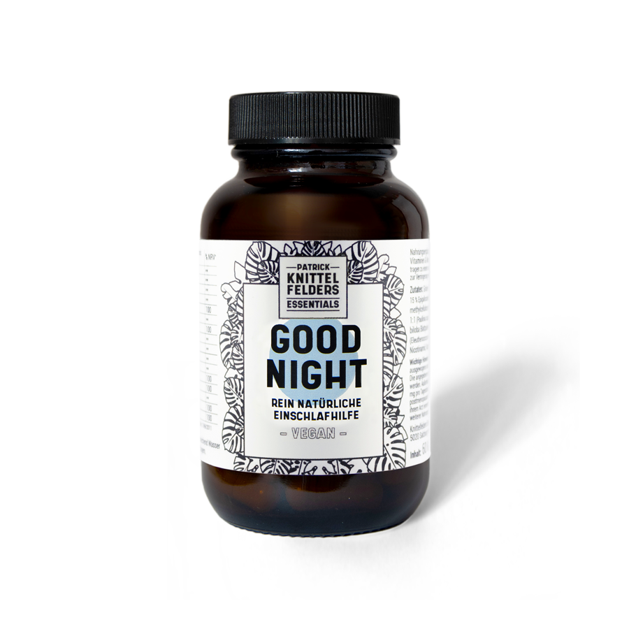 GOOD NIGHT – Einschlafhilfe mit Melatonin