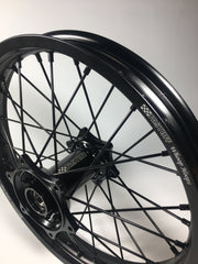 Fastuff Whoop Hoops Wheels Set KTM/Husqvarna 2016-2022 19" 21" Black Rims Black Hubs