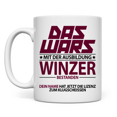 Winzer Ausbildung Prüfung Bestanden | Geschenk