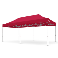 X6 velocity high strength 10x20 canopy tent in red