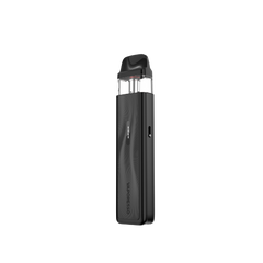 VAPORESSO XROS 5 Mini in black. Minimalist design MTL vape with adjustable airflow.
