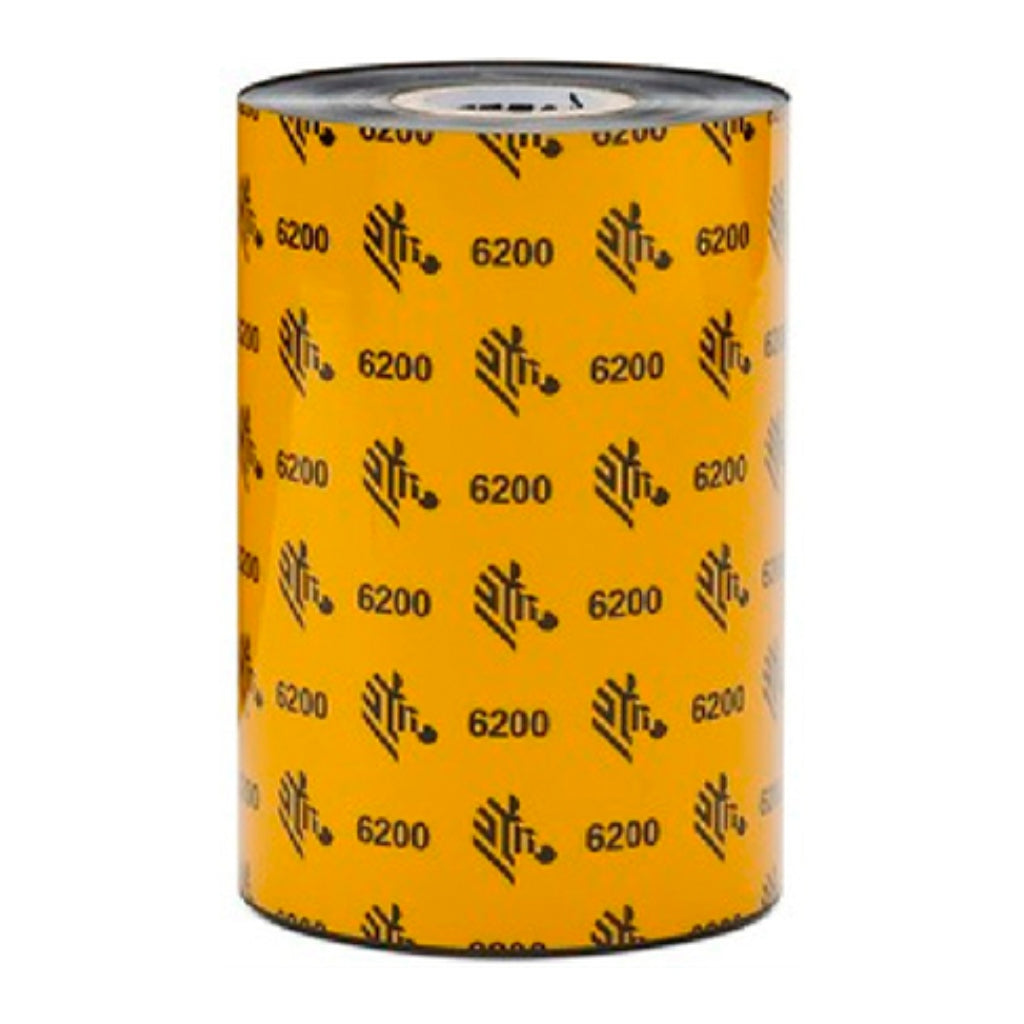 Zebra Rollo de Cinta de Resina 2.52"x242' 6200 Resin