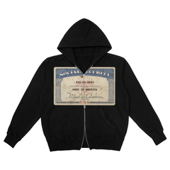 MAYD in America Zip Hoodie [Social Security Card]