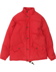 AUSTRALIAN L'ALPINA Mens Padded Jacket EU 52 XL Red Polyester Vintage AUSTRALIAN L'ALPINA and Second-Hand AUSTRALIAN L'ALPINA from Messina Hembry
