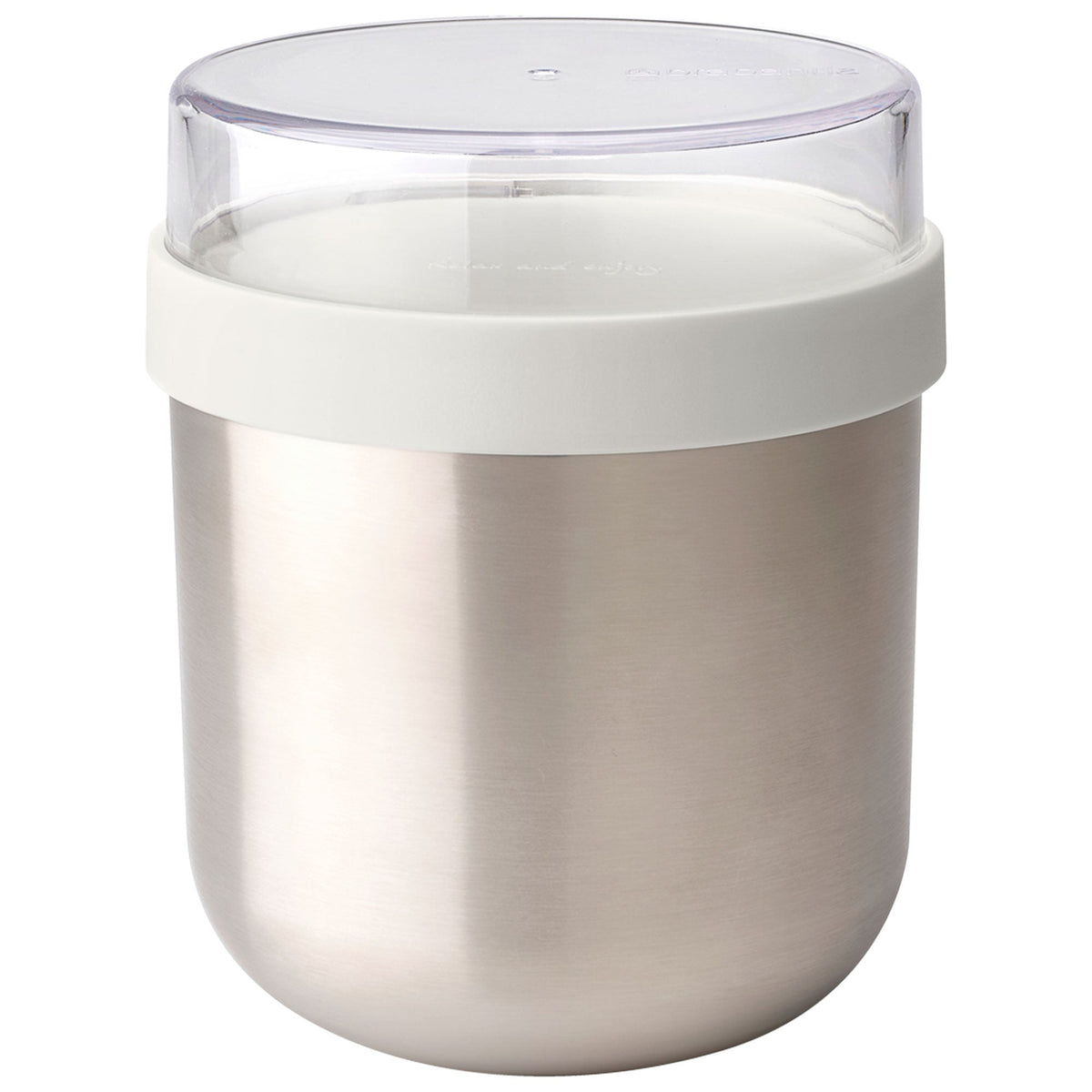 Brabantia Brabantia Make & Take termobeholder 0,5 liter, lysegrå – produktbillede (Termo madkasse)