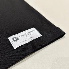 【Size:L】Kimono T-shirt, Black 32