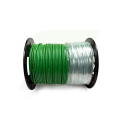 DTG-3012-500 - 12 AWG 30 mil Solid Copper Green Tracer Wire - 500 ft Roll