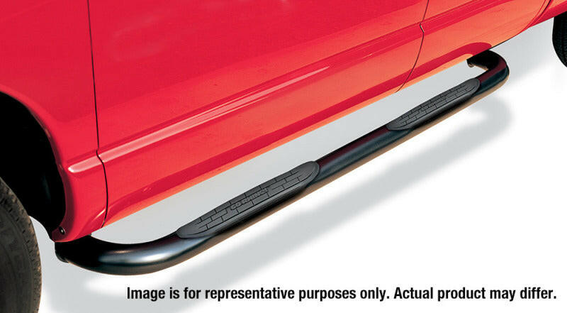 Go Rhino 14-18 GMC Sierra 1500 4000 Series SideSteps - Cab Length - Black Side Steps Go Rhino