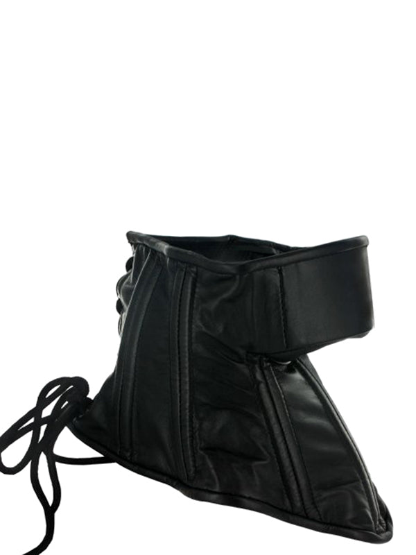 Bondage Nackenkorsett aus Leder