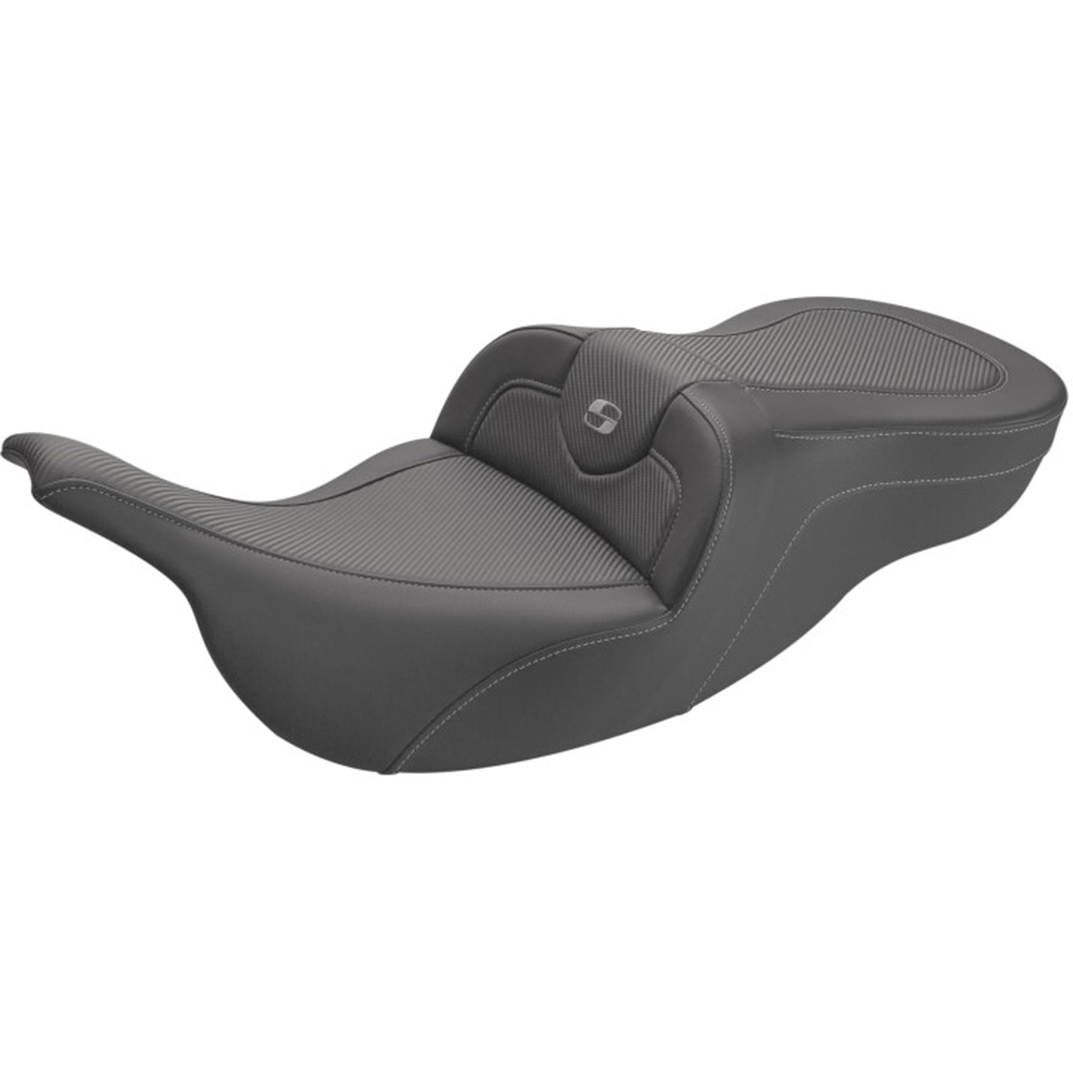 Saddlemen 1997-2007 FLHT , FLTR Roadsofa CF Seat Motorcycle Accessories-0801