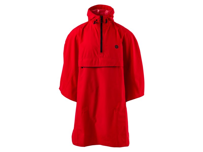 Agu grant poncho essential red one size