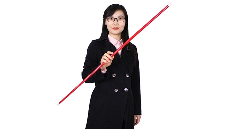 Appearing Cane (Plastic, RED) by JL Magic - Merchant of Magic