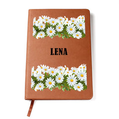 Lena (Playful Daisies) - Vegan Leather Journal