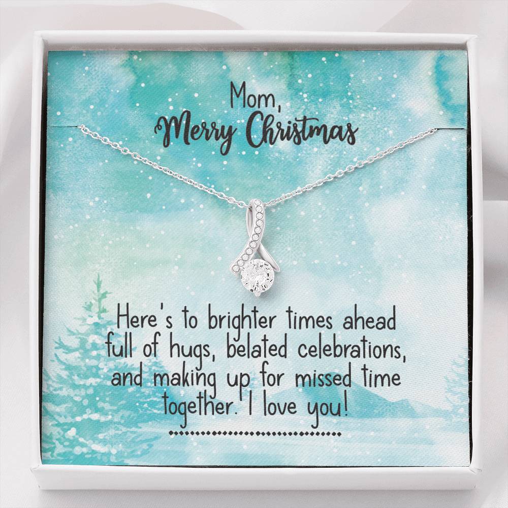 Making Up For Missed Time Together Alluring Beauty Necklace For Mom