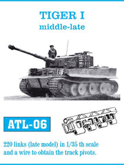 Friulmodel 1/35 German TIGER I Middle-Late Individual Track Links ATL-06