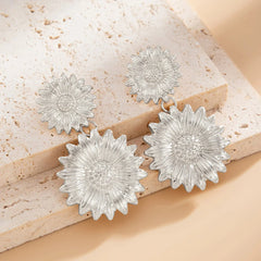 Sunflower Drop Earrings
