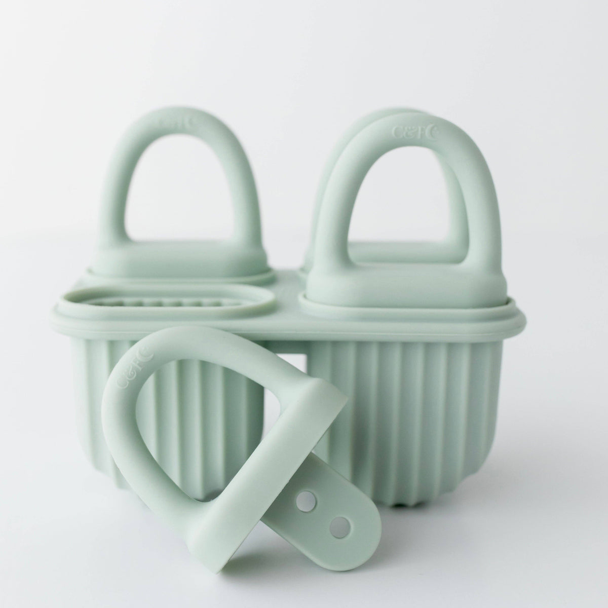 Calla & Friends | Isformer i 100% Silikon, "Sunny Pops Light Sage"