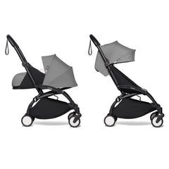 Babyzen YOYO² Complete Stroller Bundle With Black Frame in Grey