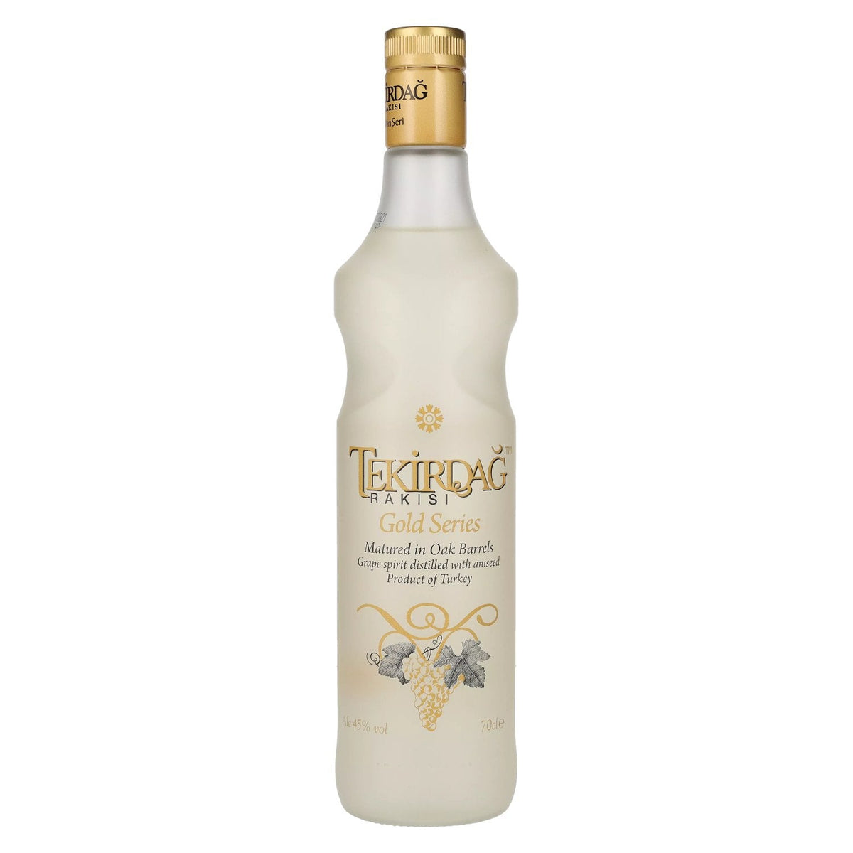 Tekirdag Rakisi Gold Series 45% Vol. 0,7l