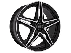 MSW 31 18x7.5" 5x112 ET33, Gloss Black, Machined Spokes