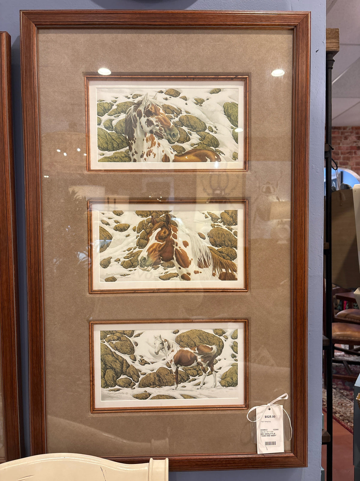 BEV DOOLITTLE "HIDE AND SEEK"