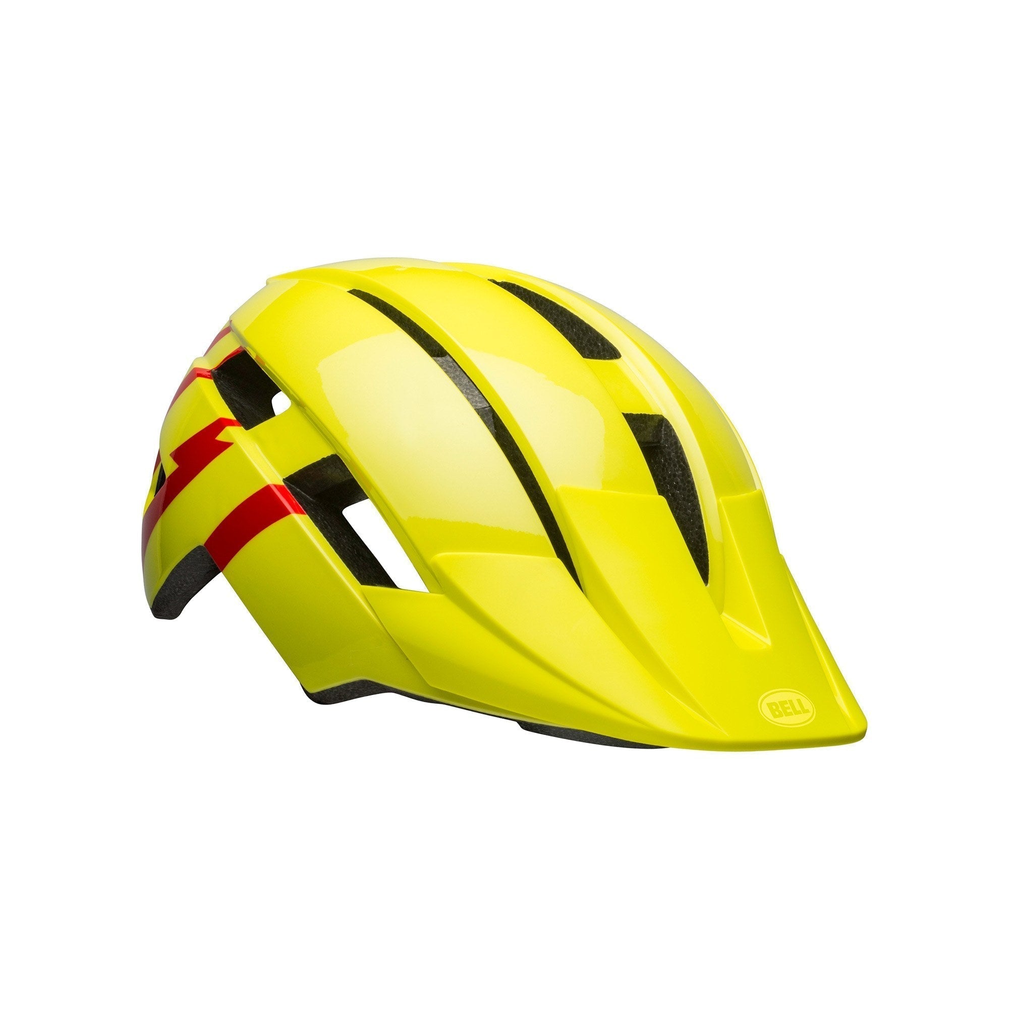 Bell Sidetrack II Mips Child Helmet HiViz / Red