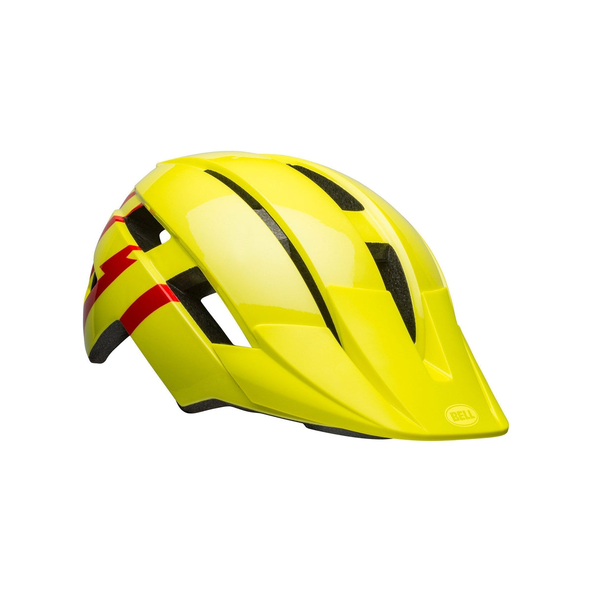 Bell Sidetrack II Mips Child Helmet HiViz / Red