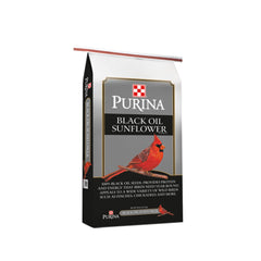 Purina Black Oil Sunflower Wild Bird Food 40 Pound bag