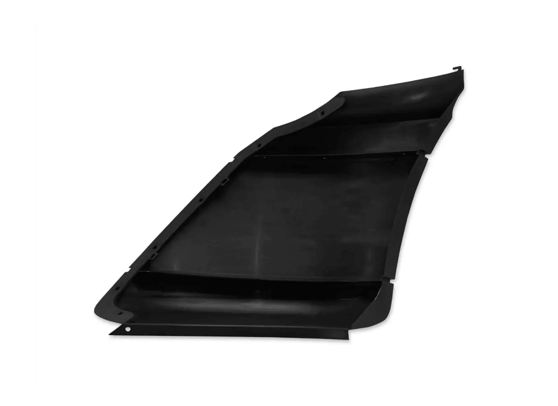 KOZAK PLASTIC Bumper End Cap with Chrome Trim Right Passenger Side for International Prostar 2008-2015 PLUS International Logo, Windshield Wipers and KOZAK Vest