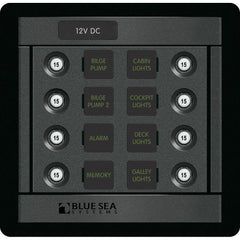 Blue Sea 1450 DC 8 Position CLB Square [1450], Electrical Panels, Blue Sea Systems, , , at Festive Water Paddlesports