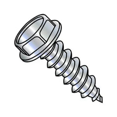 JFAST 1012AW - 10-12X3/4  Unslotted Indented Hex Washer Self Tapping Screw Type A Fully Threaded Zinc And, Case Quantity: 
6,000
