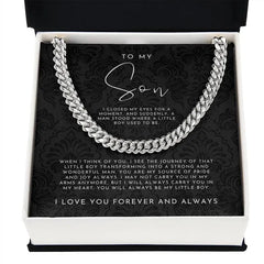 To My Son Necklace