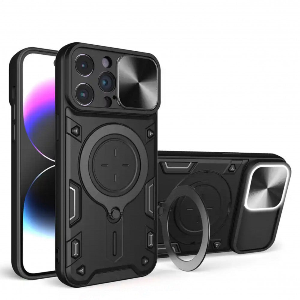 Protective Stand Case Samsung A25 5G — Black