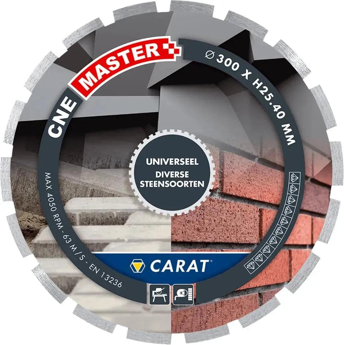 Carat CNE MASTER Diamantzaag universeel 350x25,4mm - CNEM350400 - - - Mastertools.nl