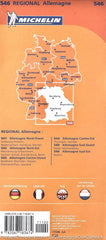 Germany South East & Bavaria Michelin Map 546