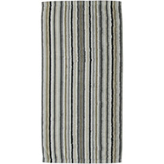 Cawo LifeStyle Handdoek Block kiezel 50x100 cm